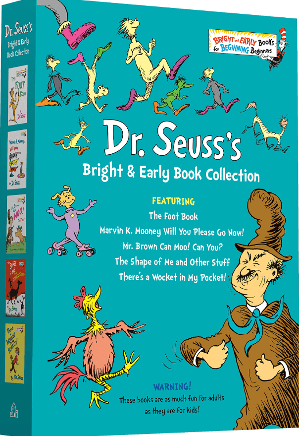 Marissa's Books & Gifts, LLC 9780593485477 Dr. Seuss Bright & Early Book Collection Box Set (5 Books)