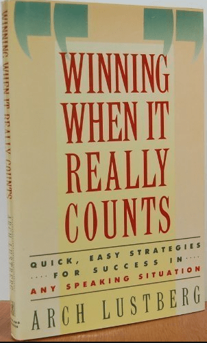 Marissa's Books & Gifts, LLC 9780671679613 Winning When It Really Counts