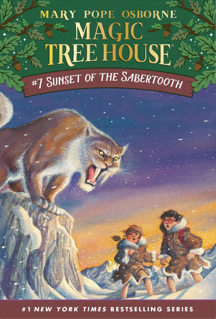 Marissa's Books & Gifts, LLC 9780679863731 Sunset of the Sabertooth: Magic Tree House (Book 7)