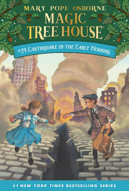 Marissa's Books & Gifts, LLC 9780679890706 Earthquake in the Early Morning: Magic Tree House (Book 24)