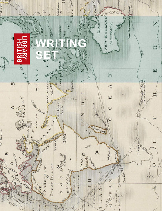 Marissa's Books & Gifts, LLC 9780711239616 British Library Maps Writing Set