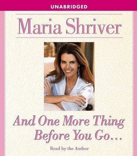 Marissa's Books & Gifts, LLC 9780743550857 And One More Thing Before You Go... (Audiobook)