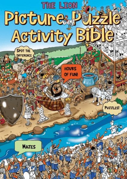 The Lion Picture Puzzle Activity Bible