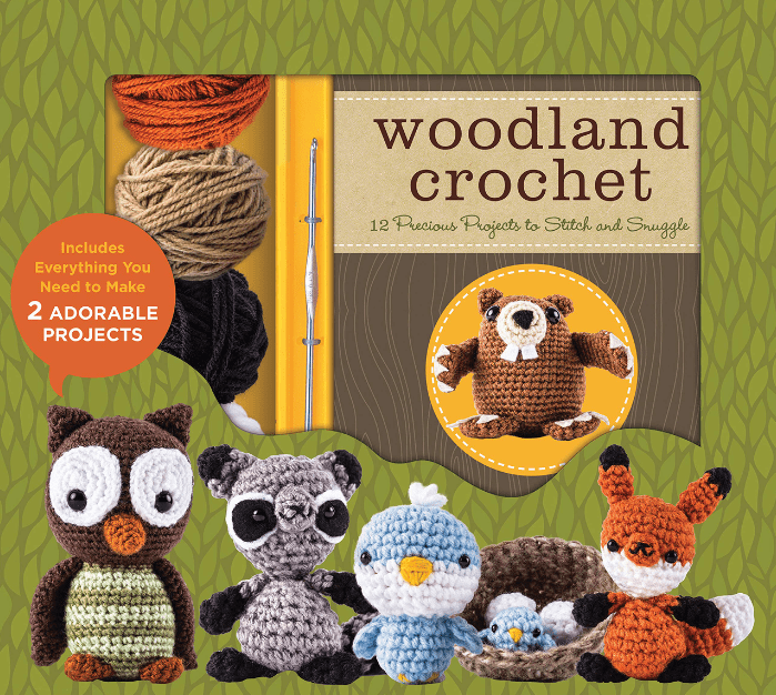 Marissa's Books & Gifts, LLC 9780760353240 Woodland Crochet: 12 Precious Projects to Stitch and Snuggle