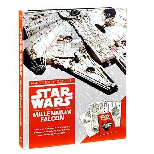 Marissa's Books & Gifts, LLC 9780760355060 Star Wars Master Models Millennium Falcon: Relive the Millennium Falcon's greatest missions and build a foot-wide paper model