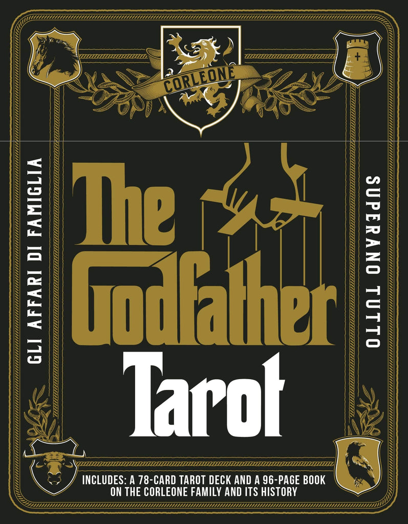 Marissa's Books & Gifts, LLC 9780760374320 The Godfather Tarot: Includes a 78-card Tarot Deck and a Book on the Corleone Family and its History