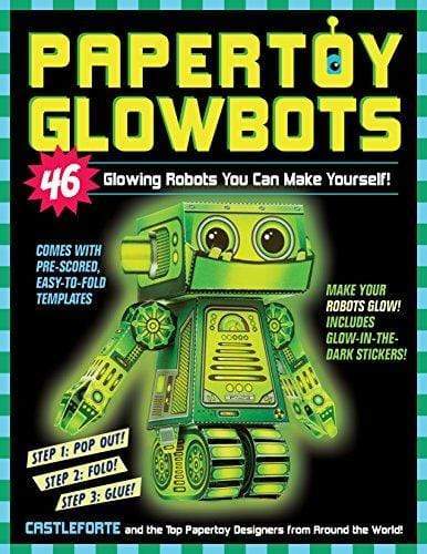 Marissa's Books & Gifts, LLC 9780761177623 Papertoy Glowbots