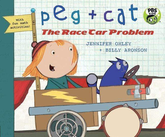 Marissa's Books & Gifts, LLC 9780763675585 Peg + Cat - The Race Car Problem