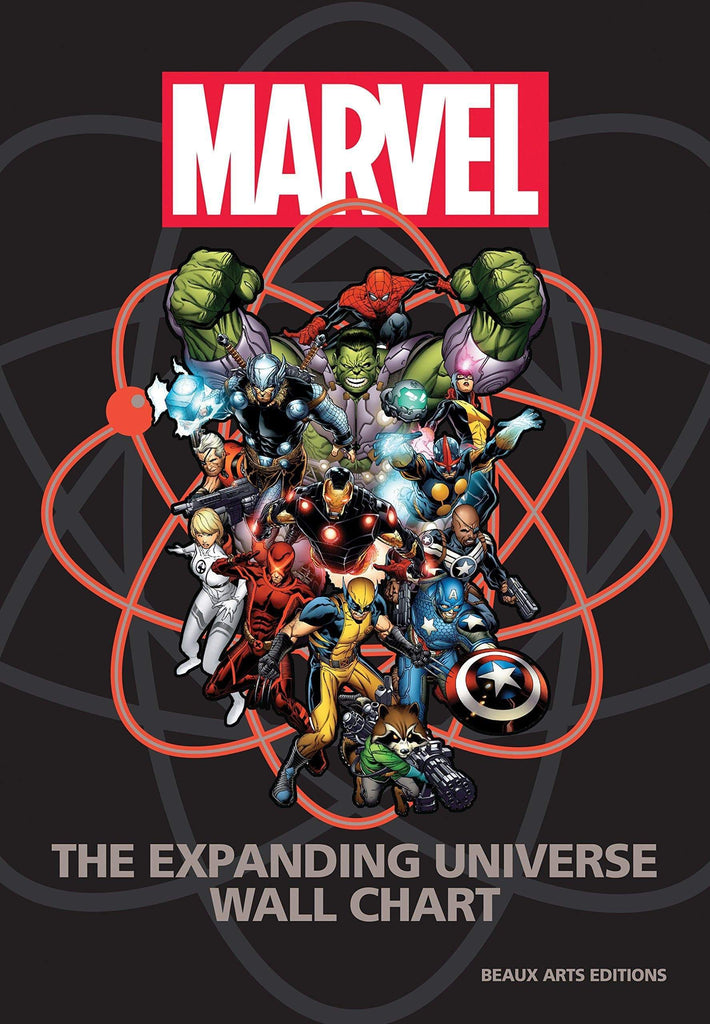 Marissa's Books & Gifts, LLC 9780785835448 Marvel: The Expanding Universe Wall Chart