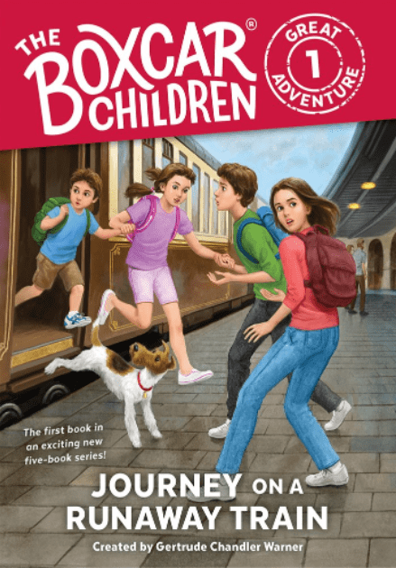 Marissa's Books & Gifts, LLC 9780807506950 Journey on a Runaway Train: The Boxcar Children Great Adventure (Book 1)