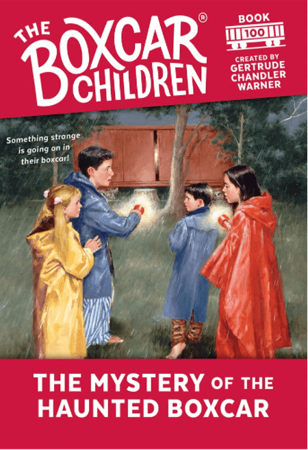 Marissa's Books & Gifts, LLC 9780807555545 The Mystery of the Haunted Boxcar: The Boxcar Children Mysteries (Book 100)