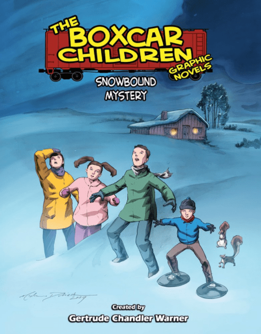 Marissa's Books & Gifts, LLC 9780807575154 Snowbound Mystery Graphic Novel: The Boxcar Children Graphic Novels