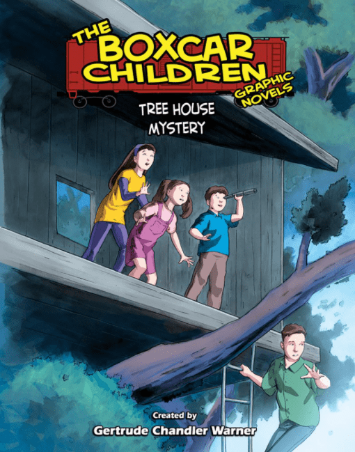 Marissa's Books & Gifts, LLC 9780807580882 Tree House Mystery Graphic Novel: The Boxcar Children Graphic Novels