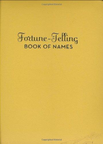 Marissa's Books & Gifts, LLC 9780811863810 Fortune-Telling Book of Names