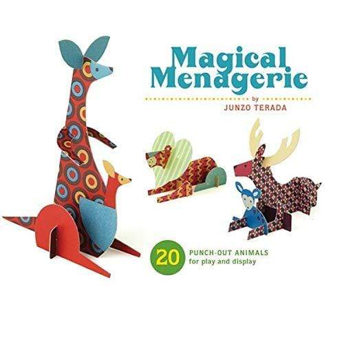 Marissa's Books & Gifts, LLC 9780811870030 Magical Menagerie: 20 Punch-Out Animals for Play and Display