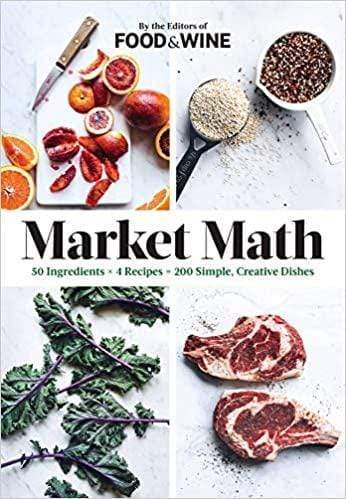 Marissa's Books & Gifts, LLC 9780848746933 Market Math: 50 Ingredients x 4 Recipes = 200 Simple, Creative Dishes