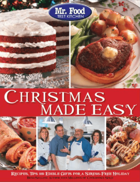 Marissa's Books & Gifts, LLC 9780975539668 Mr. Food Test Kitchen Christmas Made Easy: Recipes, Tips and Edible Gifts for a Stress-Free Holiday