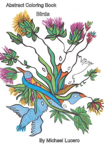 Marissa's Books & Gifts, LLC 9781098334390 Abstract Coloring Book Birds
