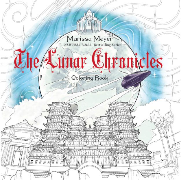 Marissa's Books & Gifts, LLC 9781250123602 The Lunar Chronicles Coloring Book