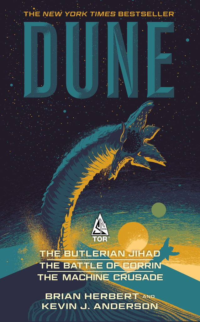 Marissa's Books & Gifts, LLC 9781250263353 The Complete Legends of Dune Trilogy Boxed Set: The Butlerian Jihad, The Machine Crusade, The Battle of Corrin