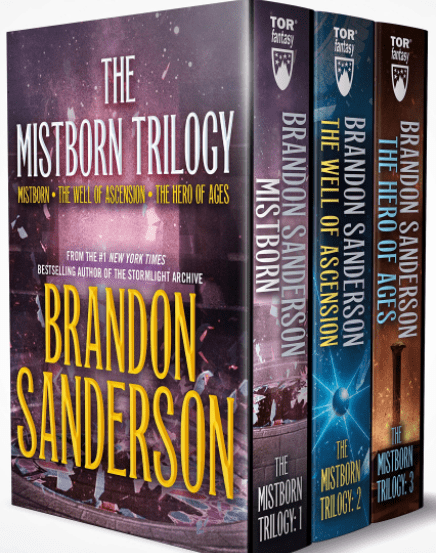 Marissa's Books & Gifts, LLC 9781250267177 Mistborn Triology Boxed Set I: (Books 1-3)