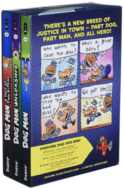 Marissa's Books & Gifts, LLC 9781338230642 Dog Man the Epic Collection: Dog Man Box Set (Books 1-3)