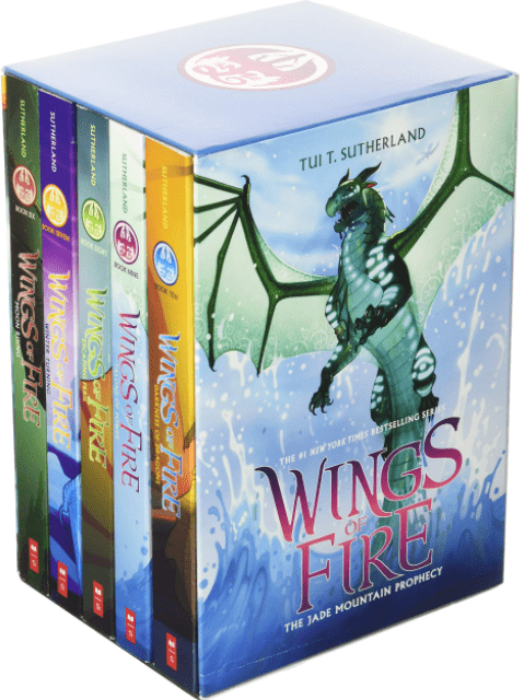 Marissa's Books & Gifts, LLC 9781338598896 The Jade Mountain Prophecy: Wings of Fire Box Set (Books 6-10)
