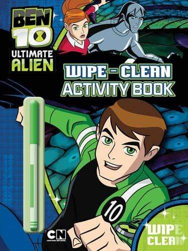 Marissa's Books & Gifts, LLC 9781405253154 Ben 10 Alien Force: Wipe-clean Activity Book