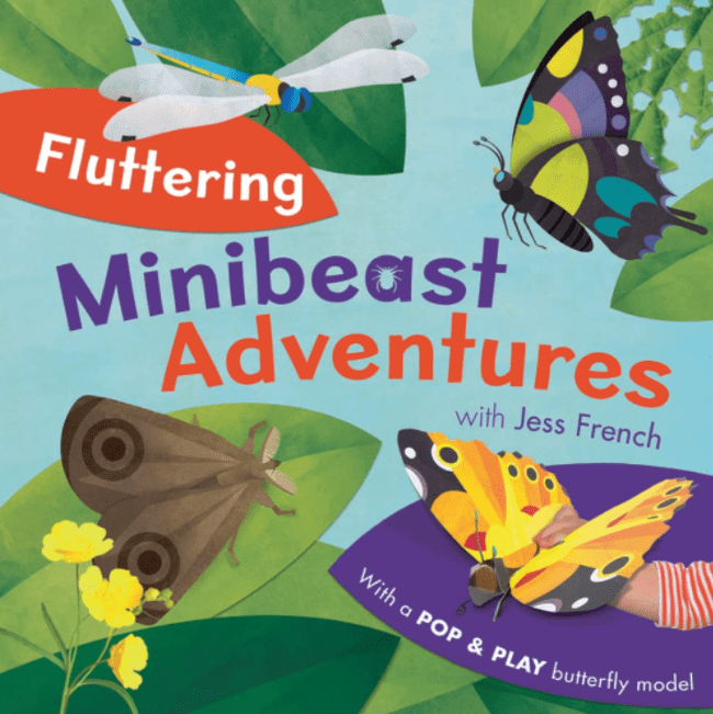 Marissa's Books & Gifts, LLC 9781405277556 Fluttering Minibeast Adventures: With a Pop & Play Butterfly Model