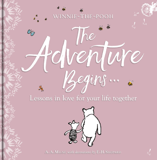 Marissa's Books & Gifts, LLC 9781405292962 Winnie-the Pooh: The Adventure Begins- Lessons in Love for your Life Together