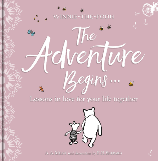 Marissa's Books & Gifts, LLC 9781405292962 Winnie-the Pooh: The Adventure Begins- Lessons in Love for your Life Together