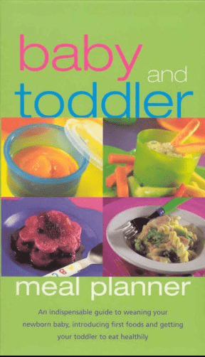 Marissa's Books & Gifts, LLC 9781405443685 Baby and Toddler Meal Planner