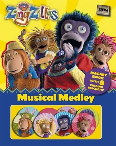 Marissa's Books & Gifts, LLC 9781405907637 Zing Zillas: Musical Medley Magnet Book