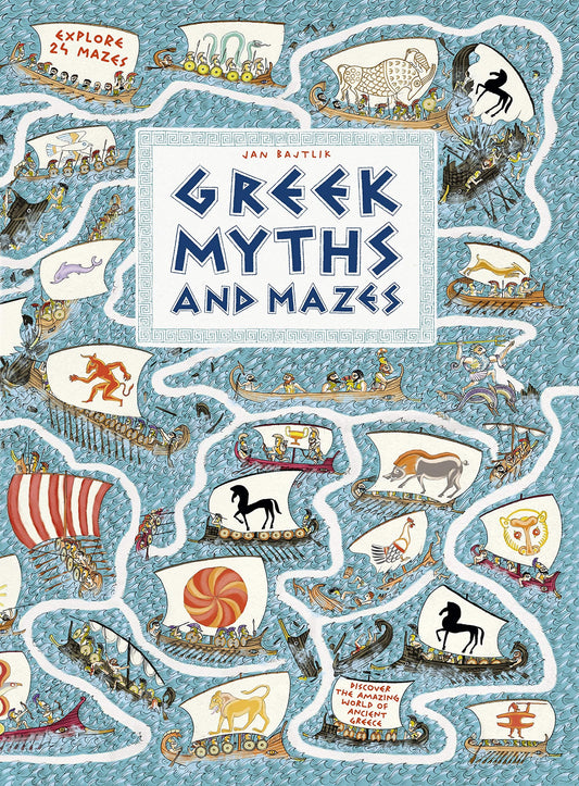 Marissa's Books & Gifts, LLC 9781406387971 Greek Myths and Mazes