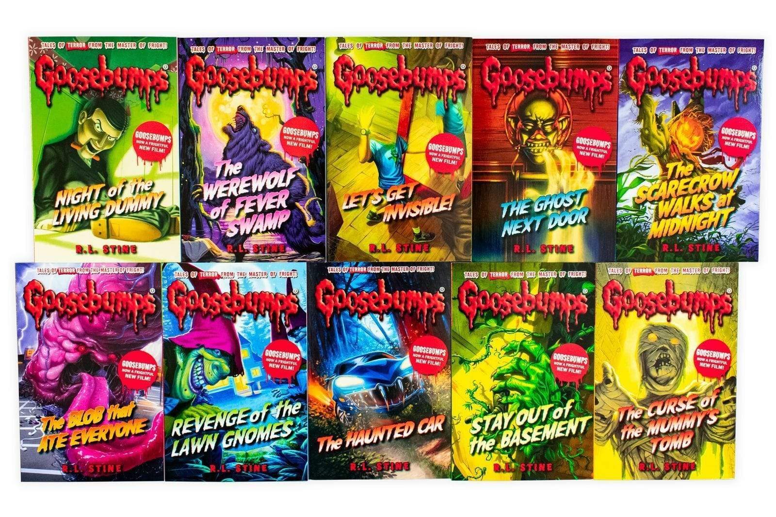 Marissa's Books & Gifts, LLC 9781407181967 Goosebumps: 10 Book Set (Classic Covers) Series 1 [Paperback] R.L. Stine