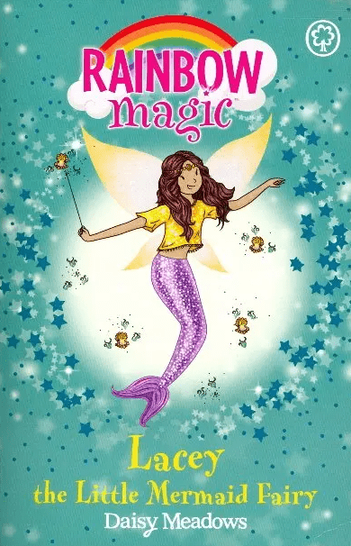 Marissa's Books & Gifts, LLC 9781408336786 Lacey the Little Mermaid Fairy: Rainbow Magic