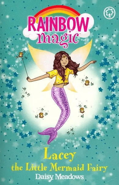 Marissa's Books & Gifts, LLC 9781408348864 Lacey Little Mermaid Fairy: Rainbow Magic