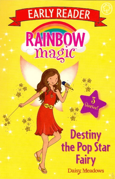 Marissa's Books & Gifts, LLC 9781408359846 Destiny the Pop Star Fairy: Rainbow Magic Early Reader