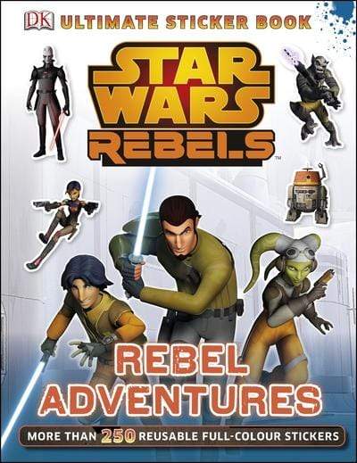 Marissa's Books & Gifts, LLC 9781409356516 Star Wars Rebels Rebel Adventures Ultimate Sticker Book (ultimate Stickers)