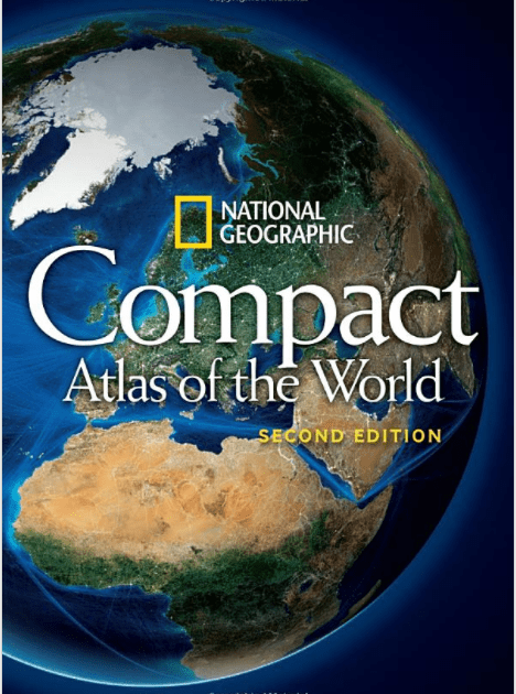 Marissa's Books & Gifts, LLC 9781426217876 National Geographic Compact Atlas of the World, Second Edition