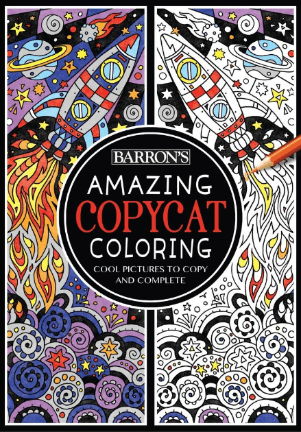 Marissa's Books & Gifts, LLC 9781438006352 Amazing Copycat Coloring: Cool Pictures to Copy and Complete