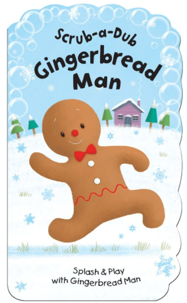 Marissa's Books & Gifts, LLC 9781438077413 Scrub-A-Dub Gingerbread Man: Splash & Play with Gingerbread Man