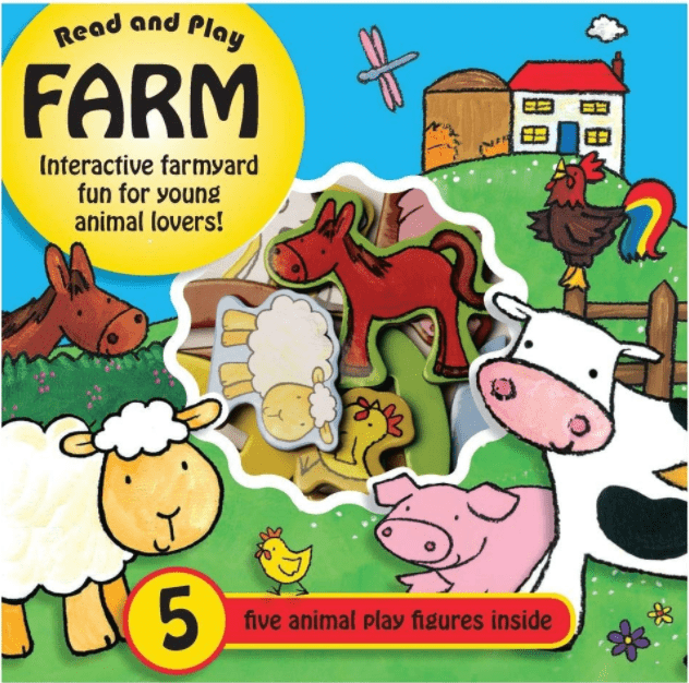 Marissa's Books & Gifts, LLC 9781438078229 Read and Play Farm: Interactive Farmyard Fun for Young Animal Lovers