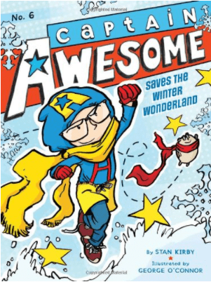 Marissa's Books & Gifts, LLC 9781442443341 Captain Awesome Saves the Winter Wonderland: Captain Awesome (Book 6)