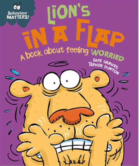 Marissa's Books & Gifts, LLC 9781445142487 Lion's in a Flap: A Book About Feeling Worried