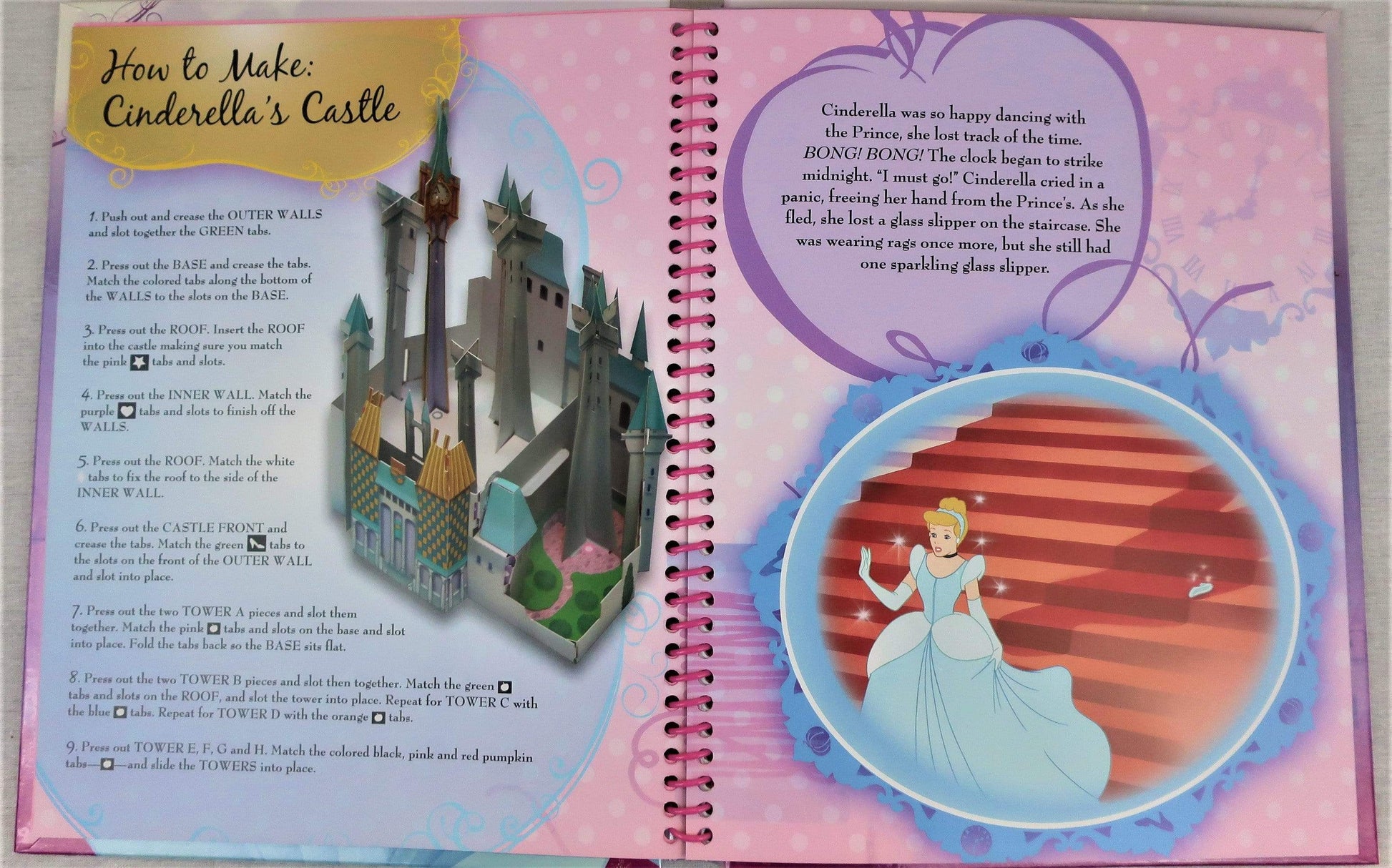 Marissa's Books & Gifts, LLC 9781445418254 Disney Cinderella Magical Make and Play