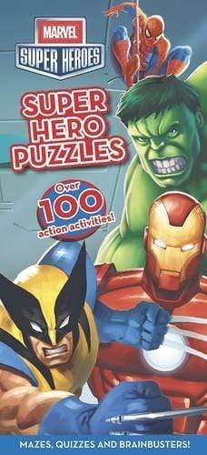 Marissa's Books & Gifts, LLC 9781445459929 Marvel Super Heroes Puzzle Book