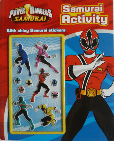 Marissa Power Ranger Power Rangers Samurai Activity – Marissa's Books & Gifts