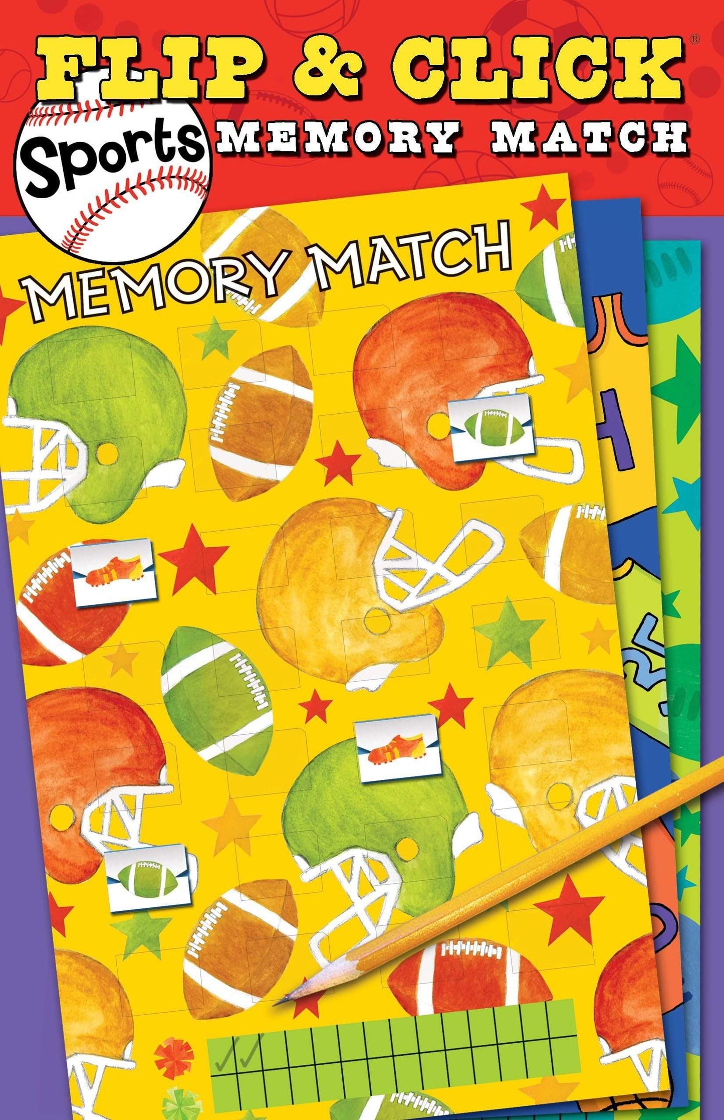 Marissa's Books & Gifts, LLC 9781449411039 Flip & Click Sports Memory Match