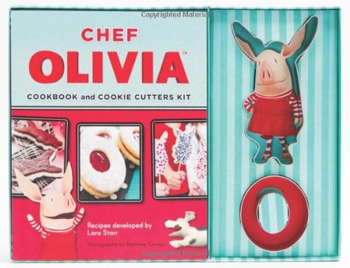 Marissa's Books & Gifts, LLC 9781452111780 Chef Olivia Cookbook and Cookie Cutters Kit